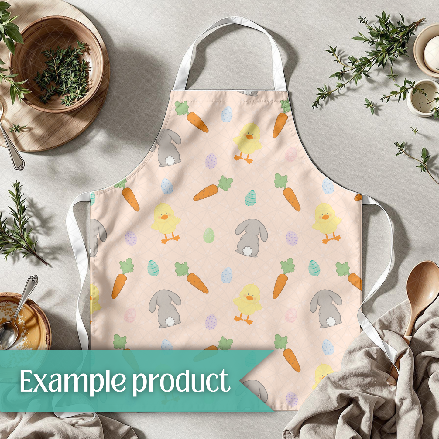 Cozy Easter Seamless Pattern