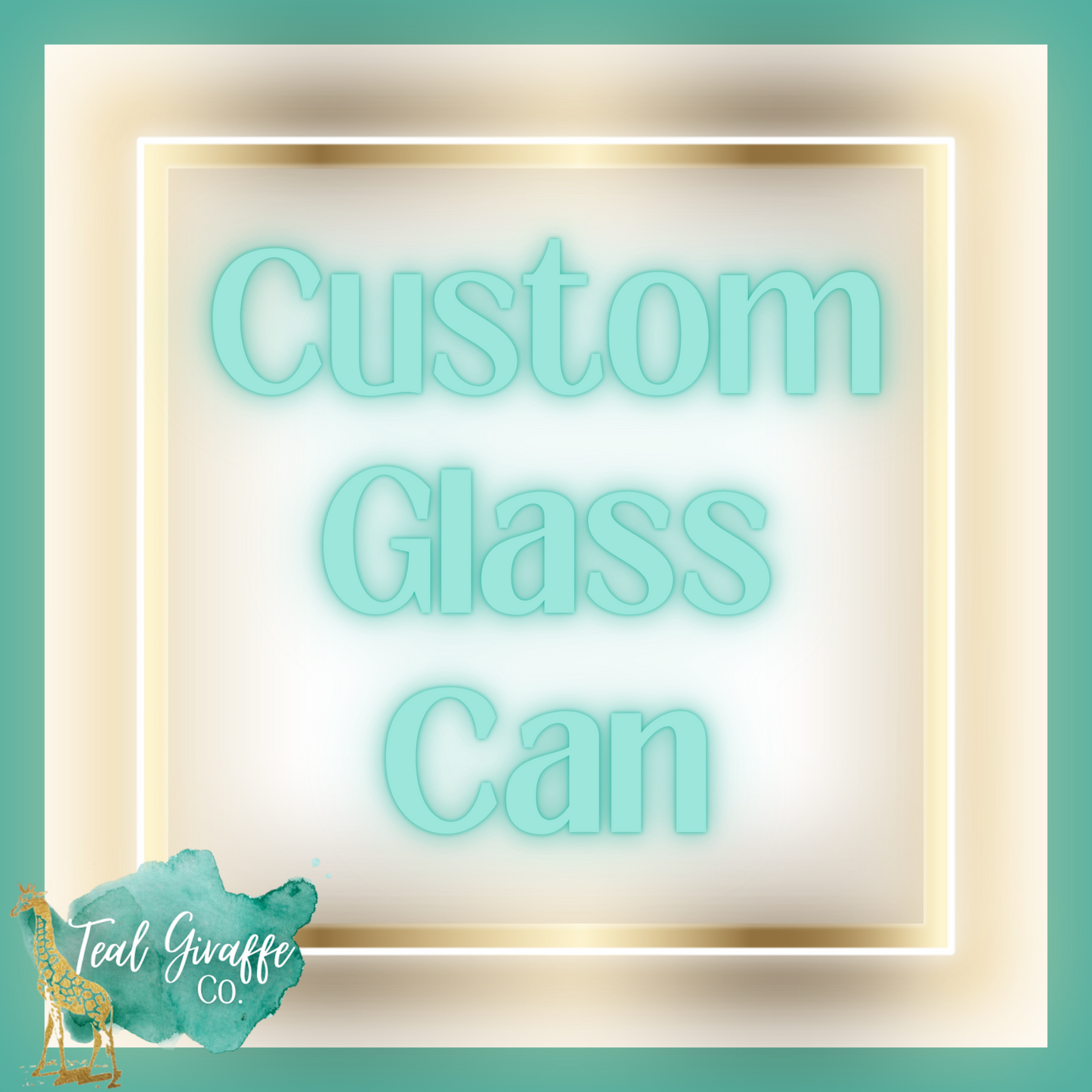 Custom 16 oz Glass Can