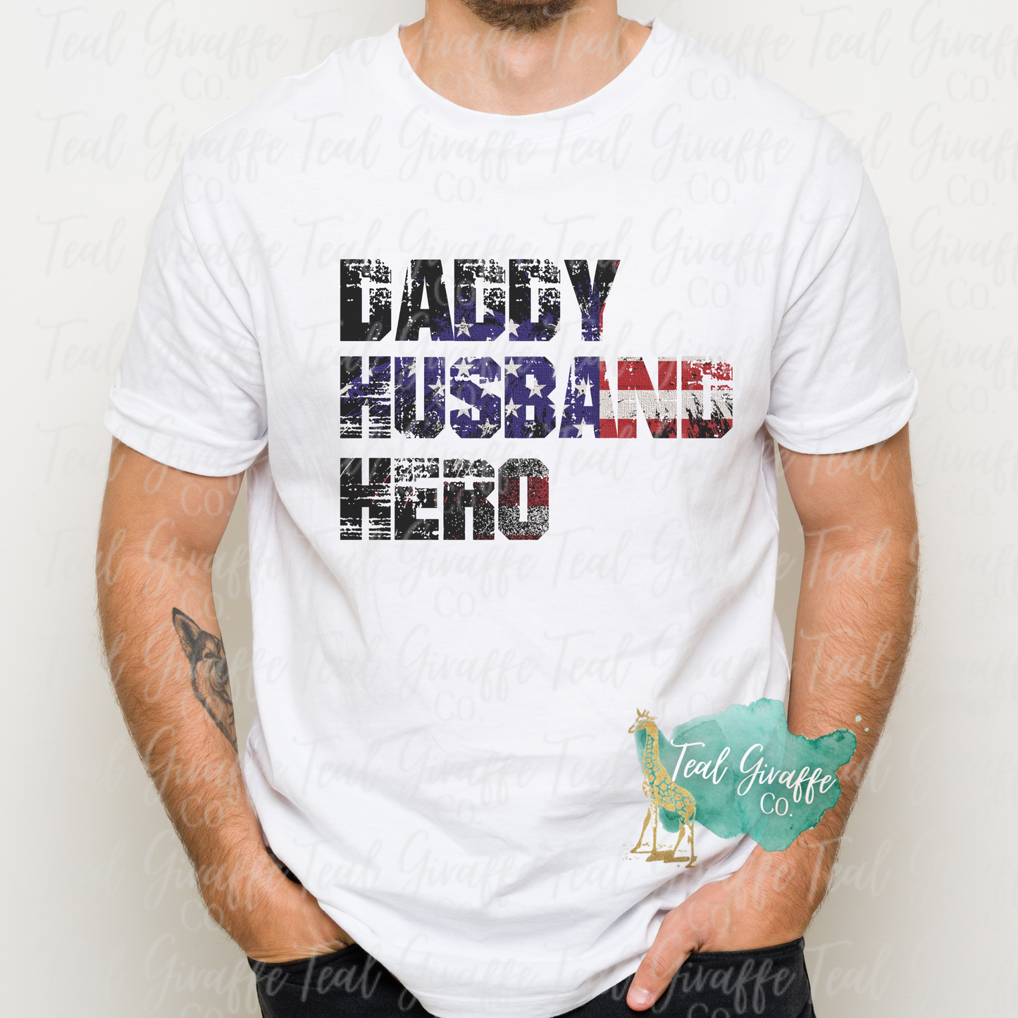 Daddy Husband Hero Shirt