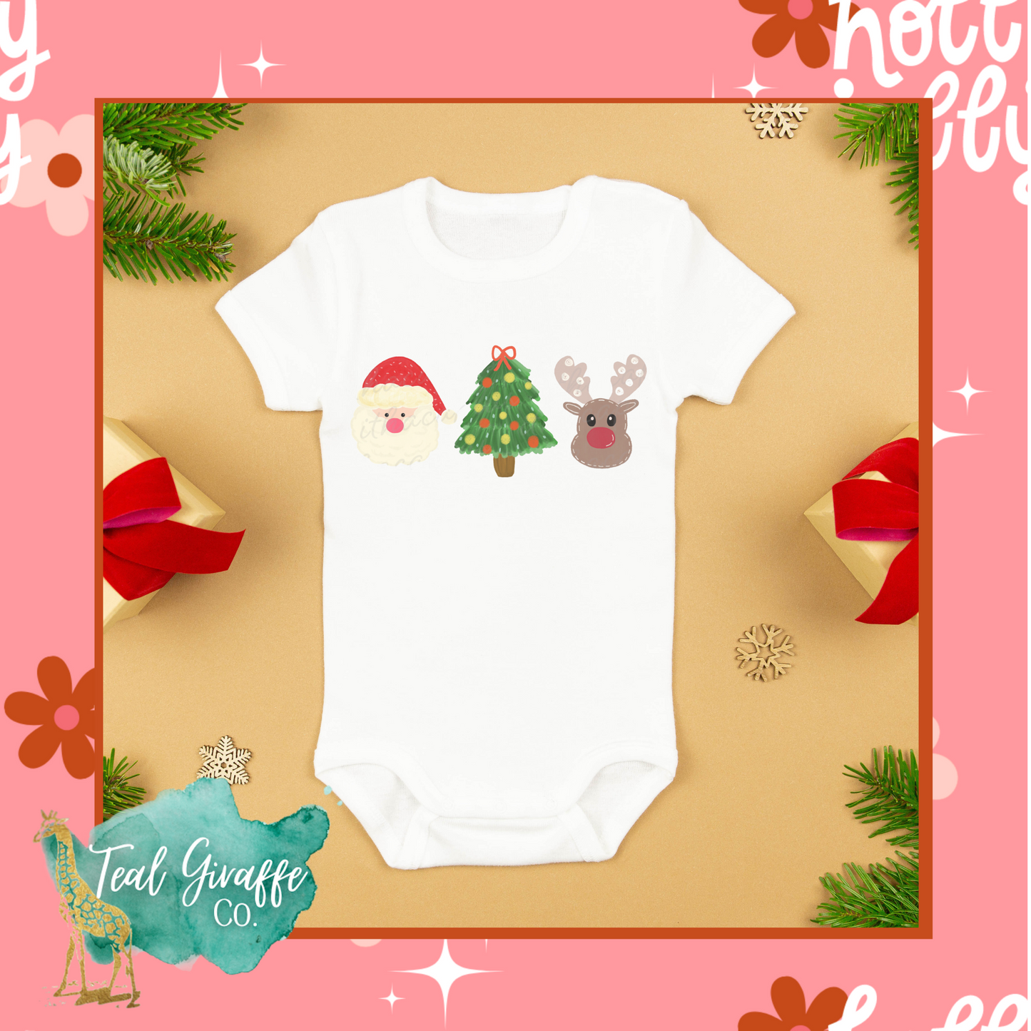 Santa Reindeer Shirt