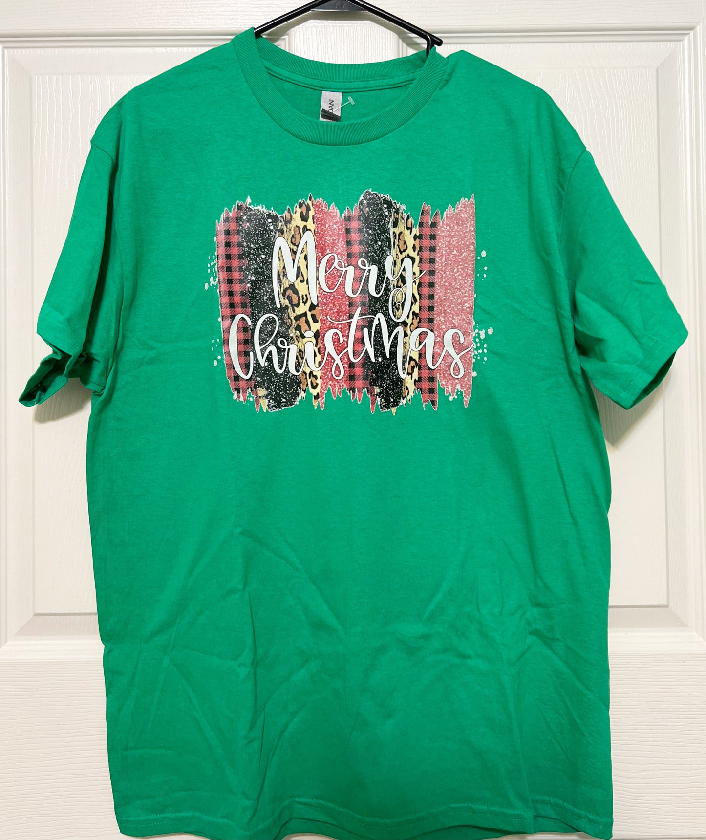 Merry Christmas Brushstrokes Shirt
