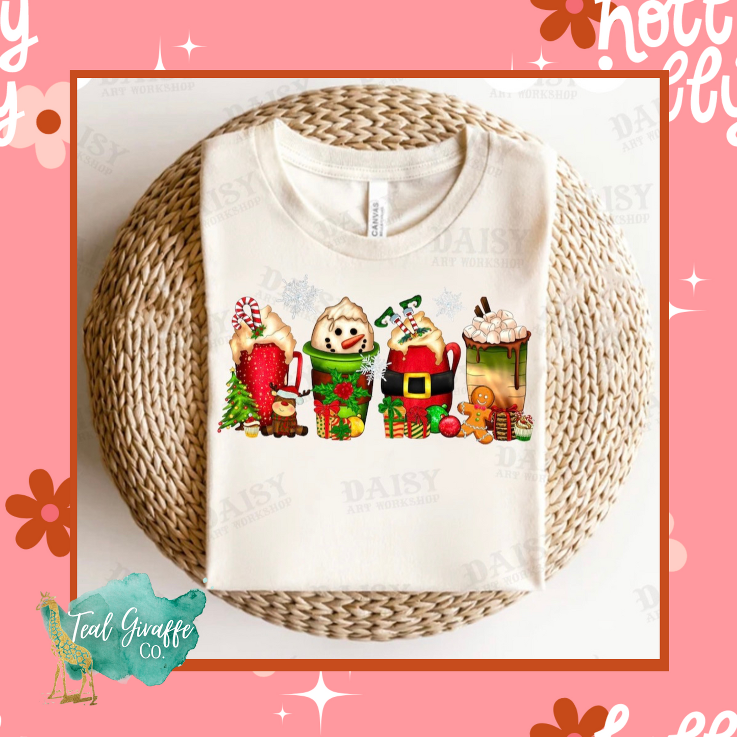 Christmas Coffee Drinks Shirt