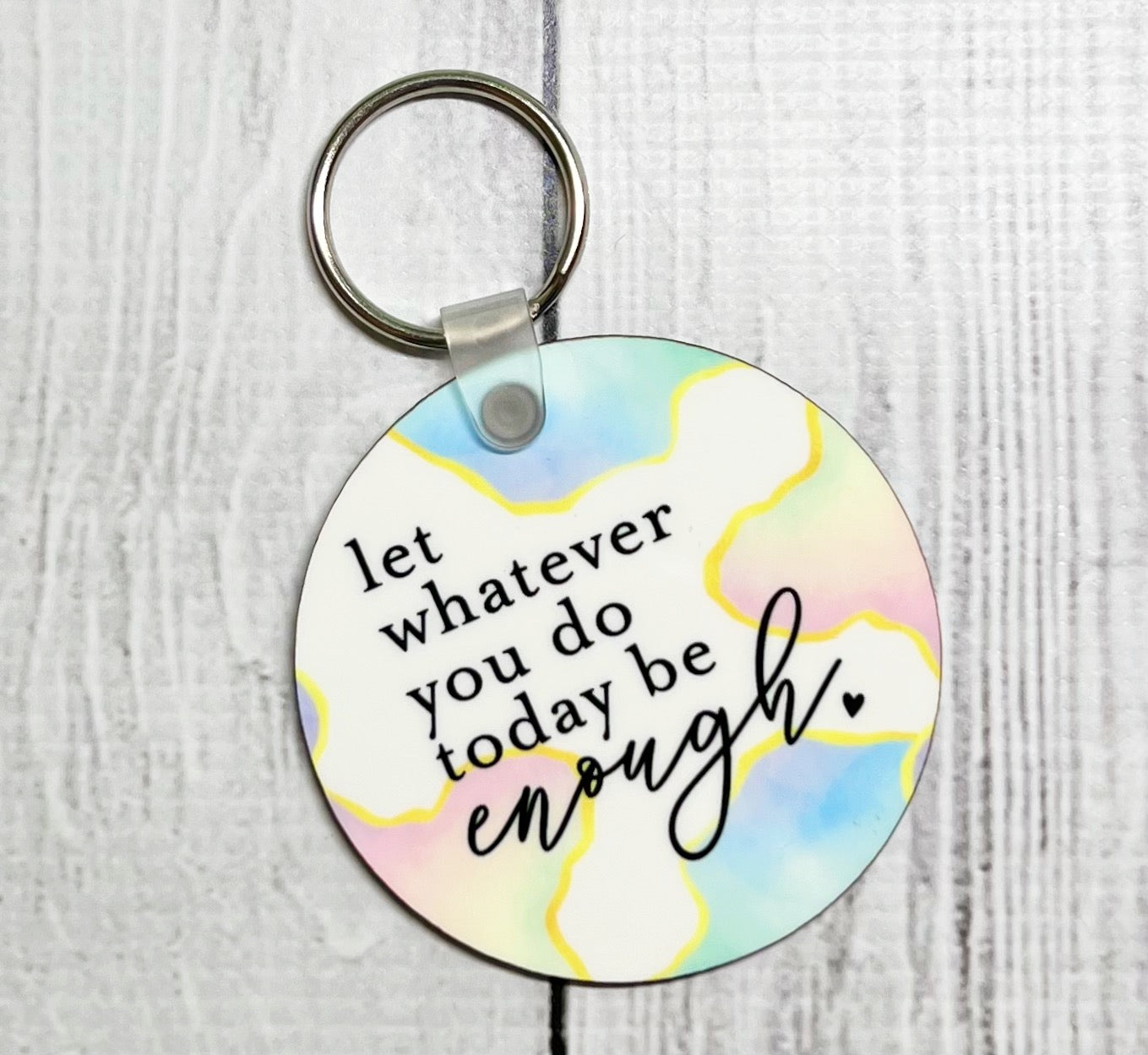Enough Keychain