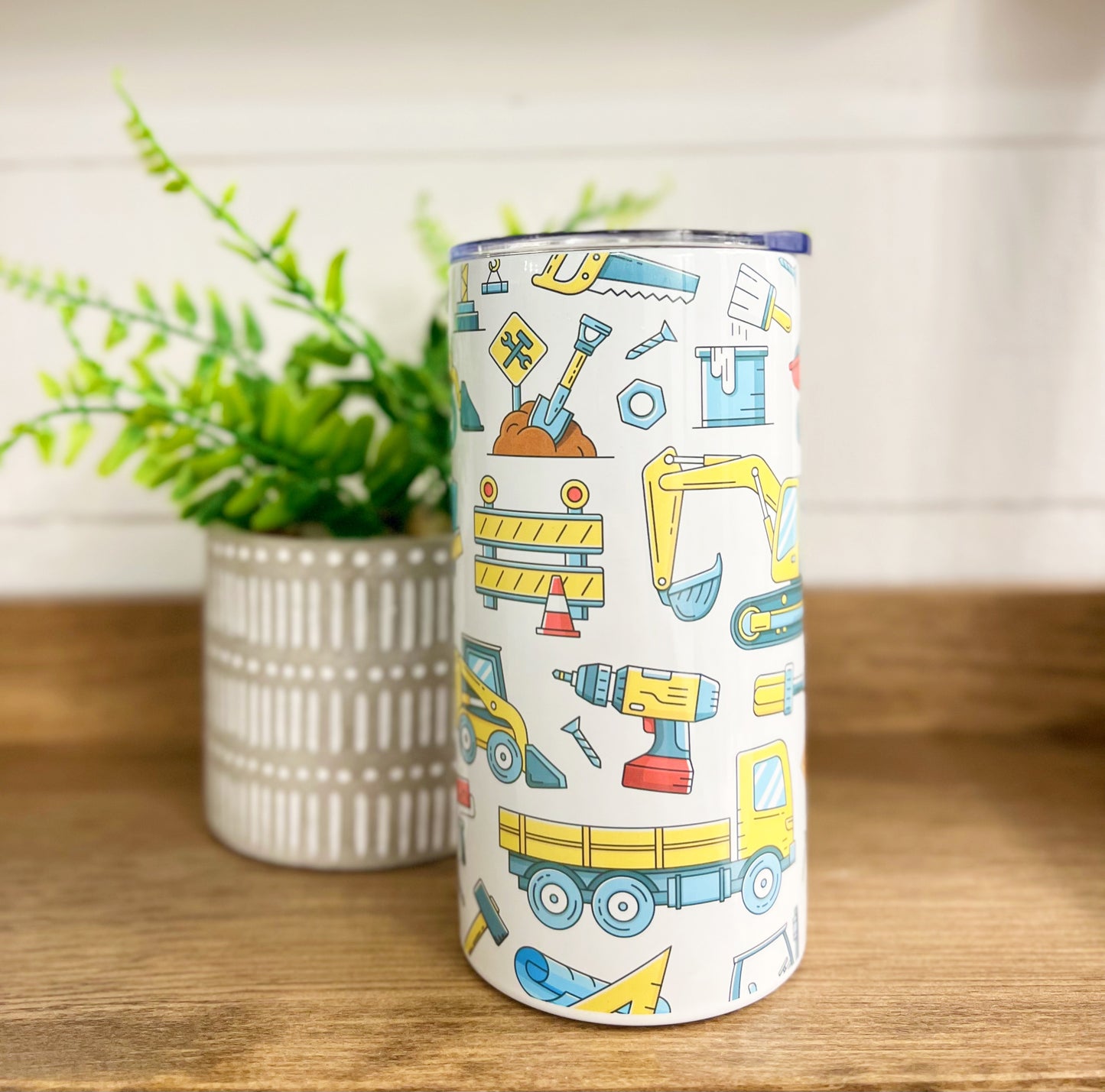 Construction 12 oz Tumbler