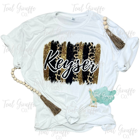 Keyser Leopard Brushstrokes Shirt