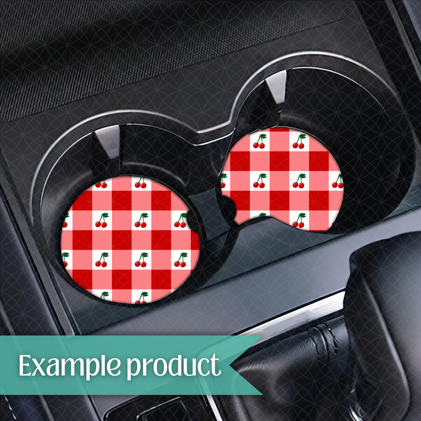 Cherry Plaid Seamless Pattern