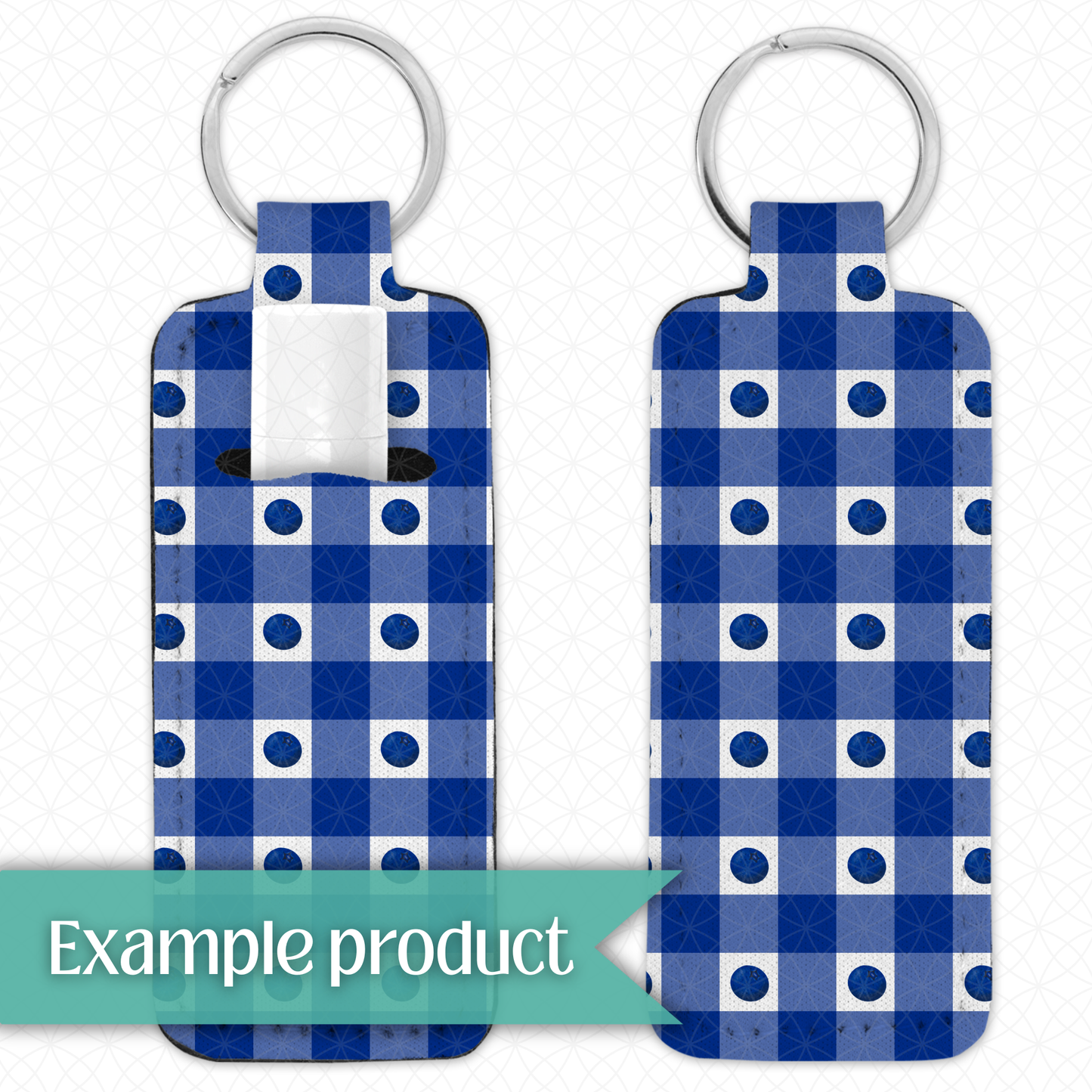 Blueberry Plaid Seamless Pattern