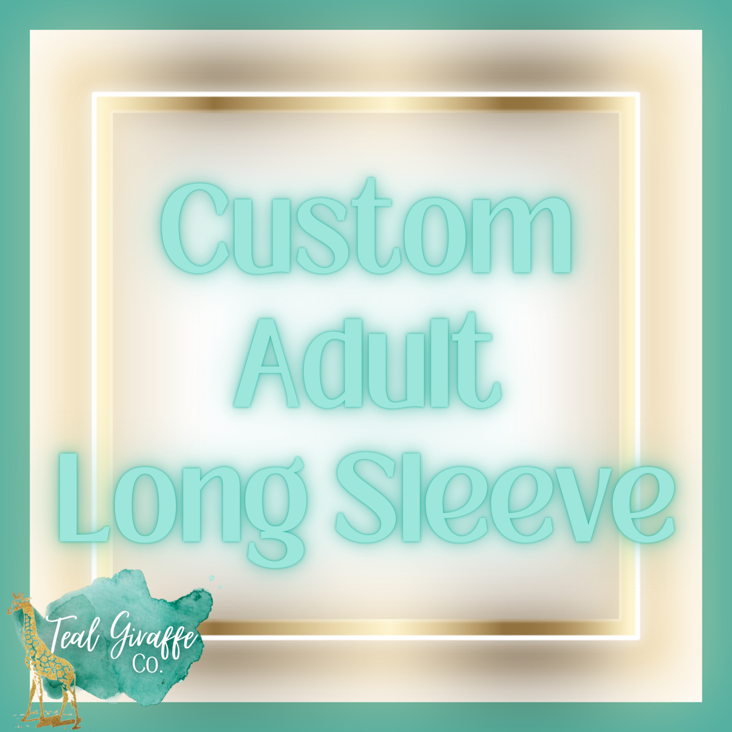 Custom Adult Long Sleeve