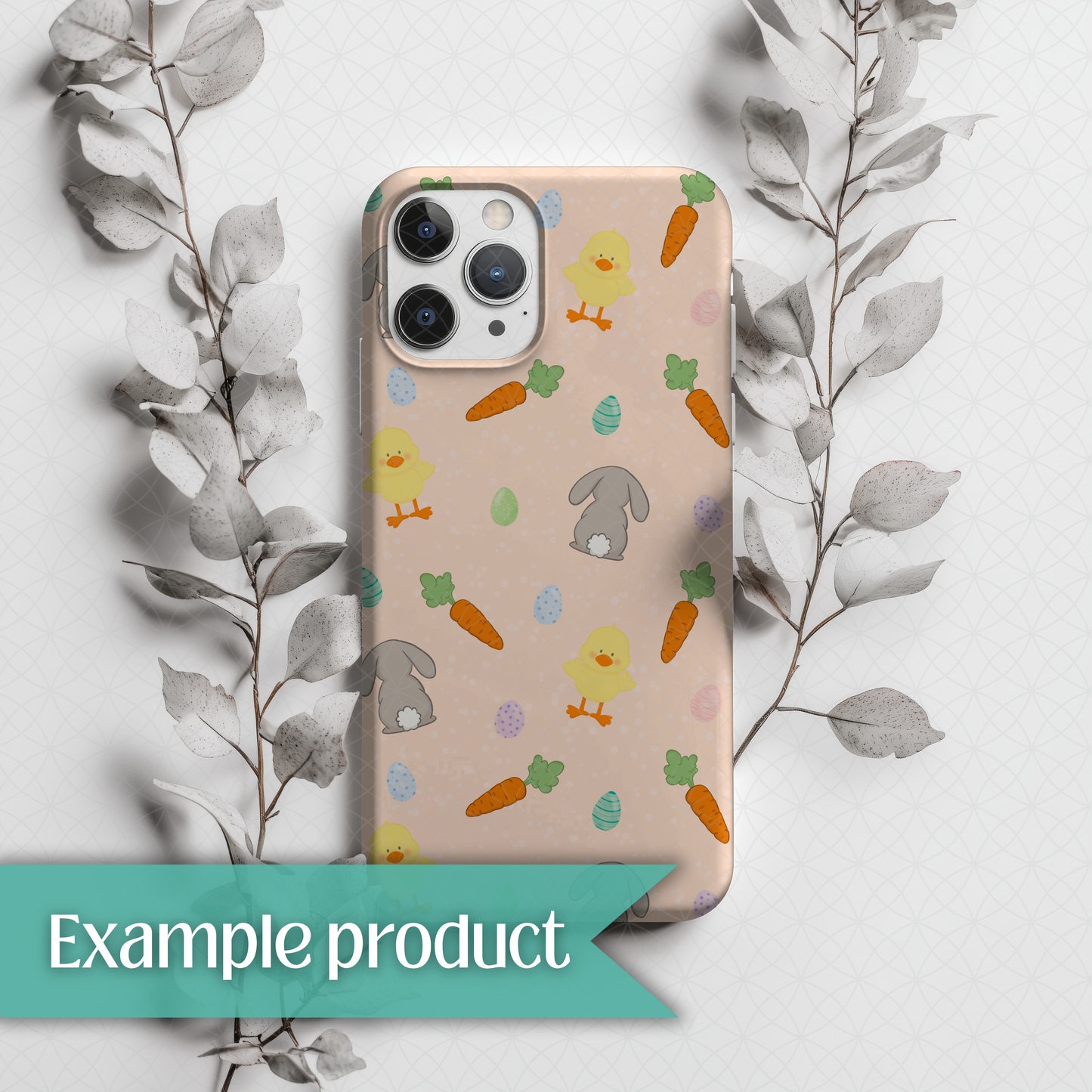 Cozy Easter Seamless Pattern