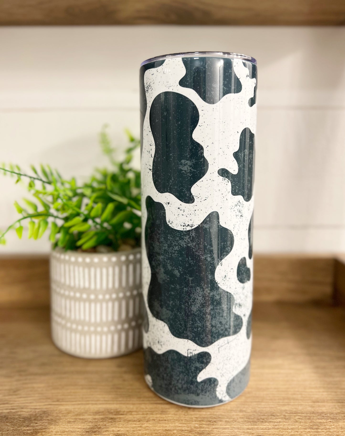 Cow Print 20 oz Skinny Tumbler