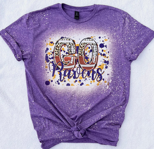 Go Ravens Bleached Shirt