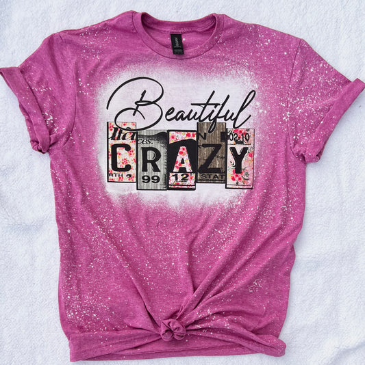 Beautiful Crazy Bleached Shirt