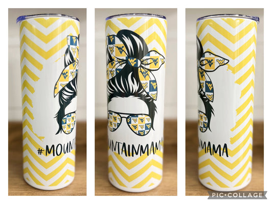 Mountain Mama 20 oz Skinny Tumbler